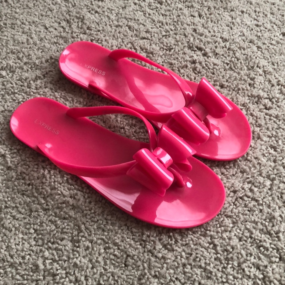 Express jelly sandals